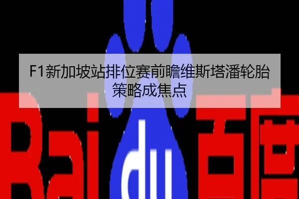 F1新加坡站排位赛前瞻维斯塔潘轮胎策略成焦点